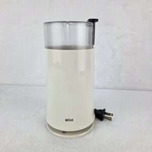 Braun KSM2 Coffee Grinder Type 4041 Electric Burr Mill White